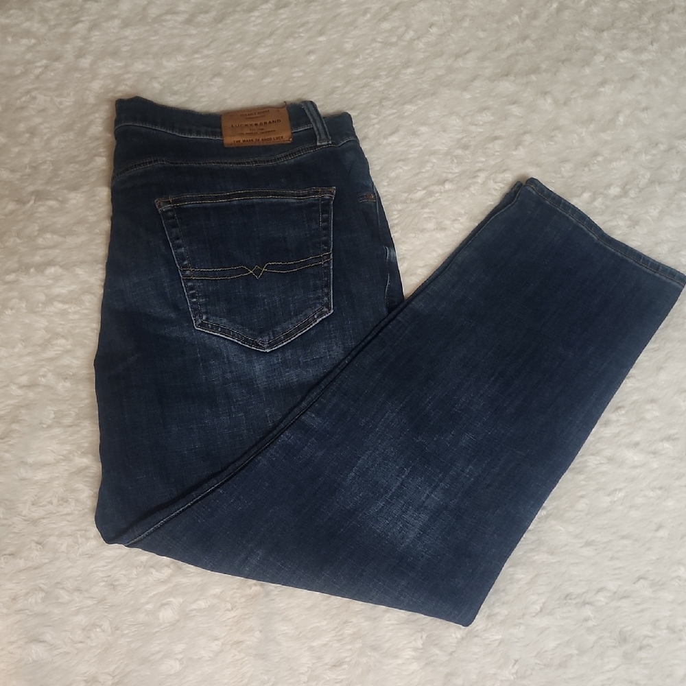 Lucky Brand Dark Blue Straight Jeans